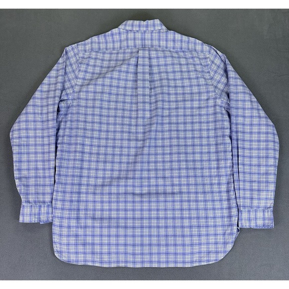 Ralph Lauren Shirt Mens XL Blue Pink Plaid Colorful Prep Smart Casual Office - Picture 3 of 7